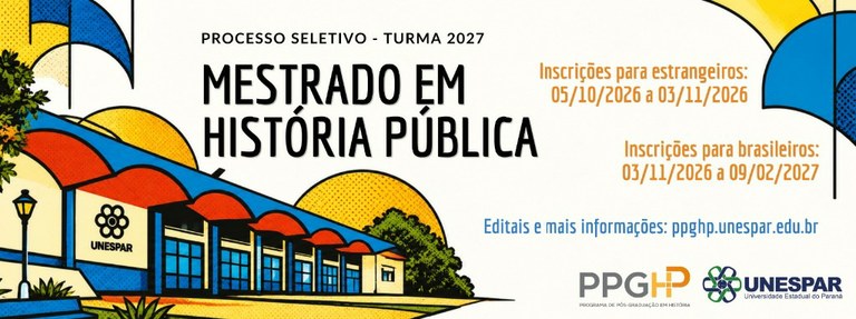 Processo de Seleção PPGHP 2027 - Candidatos Estrangeiros