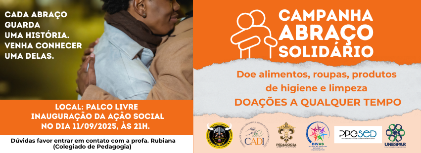 Campanha abraço solidário