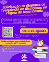 Estudantes podem solicitar dispensa de frequência em disciplinas em dependência até 8 de agosto de 2026