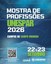 Mostra de Profissões 2026 acontece nos dias 22, 23 e 24 de setembro
