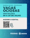 Unespar divulga edital sobre o Processo Seletivo de Ingresso em Vagas Ociosas para o 2º semestre de 2026