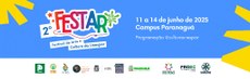 O Festival levará a arte e a cultura aos espaços públicos do município