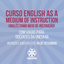 Abertas as inscrições para o curso English as Medium Instruction com vagas para docentes da Unespar