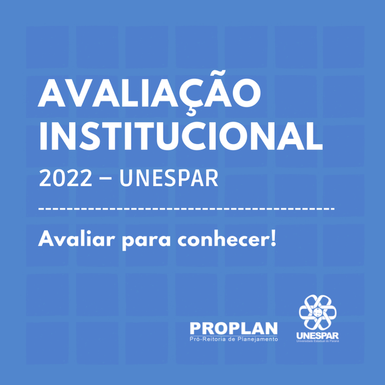 Avaliação Institucional - Unespar