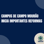 Campus de Campo Mourão inicia importantes reformas