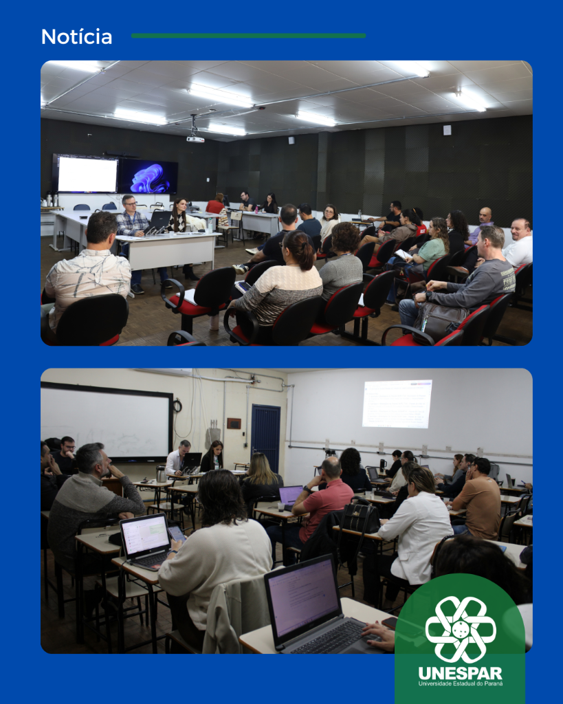 Campus de Campo Mourão realiza reuniões administrativas e promove ações de formação continuada