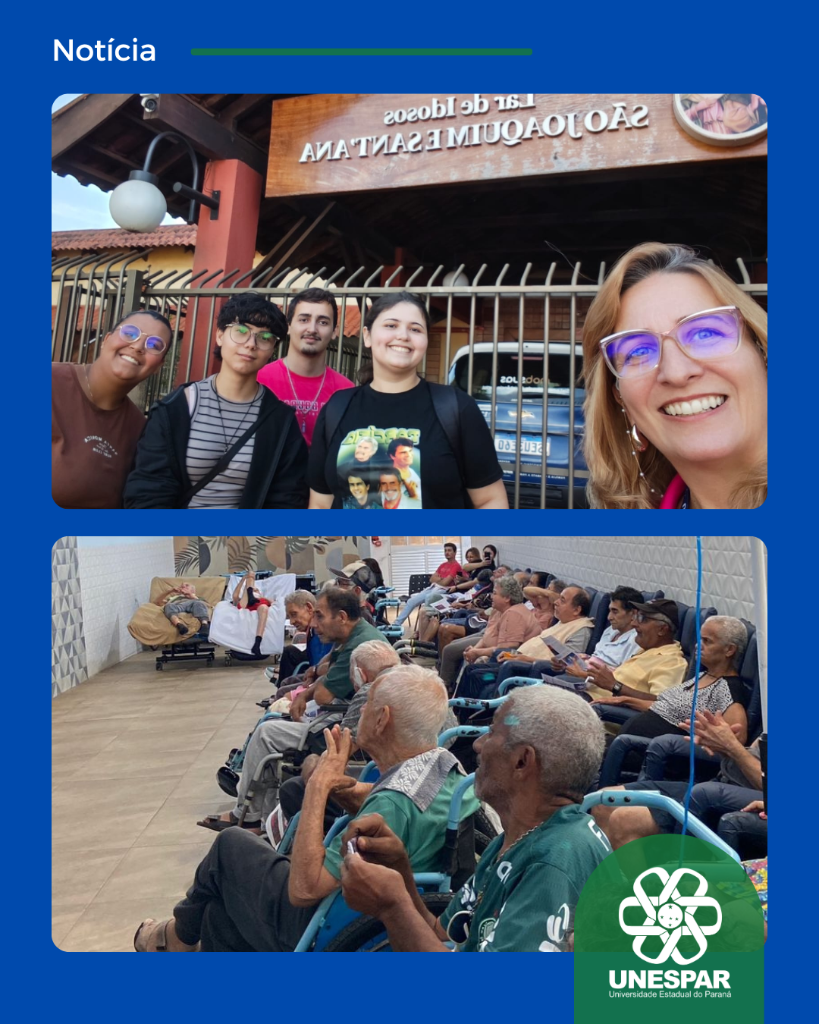 Cine Plim Plim promove cultura e memória afetiva em ação no Lar de Idosos de Campo Mourão