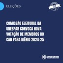 Comissão Eleitoral da Unespar convoca nova votação de membros do CAD para biênio 2024-25