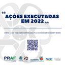 Ações executadas em 2022 - Unespar, campus de Campo Mourão