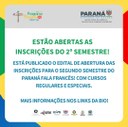 Abertas as inscrições para turmas do Paraná Fala Francês