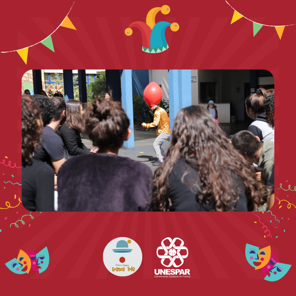 Palco Livre recebeu o espetáculo "Licença Preu Passar" do Circo e Teatro Éramos Três
