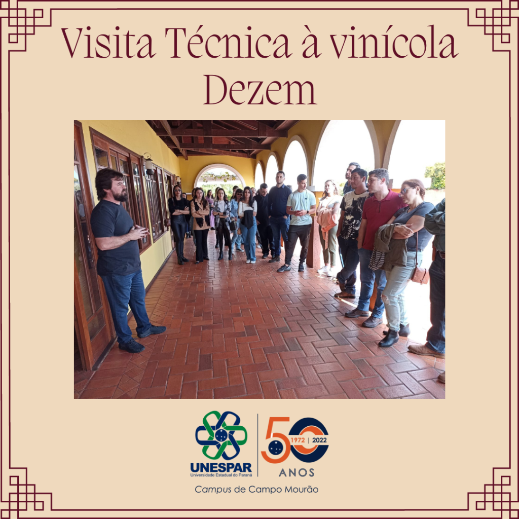 Visita Técnica à vinícola Dezem - Unespar