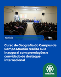 Durante o evento, foram premiados oito discentes da educação básica finalistas da 1ª Olimpíada Brasileira de Geoinformação