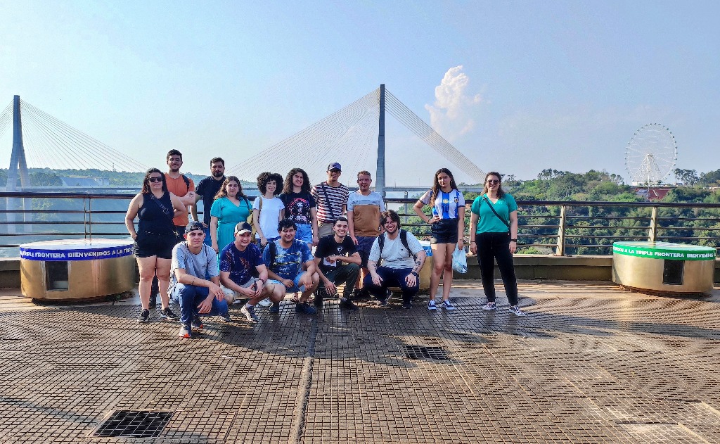 Curso de Geografia realiza trabalho de campo na Tríplice Fronteira