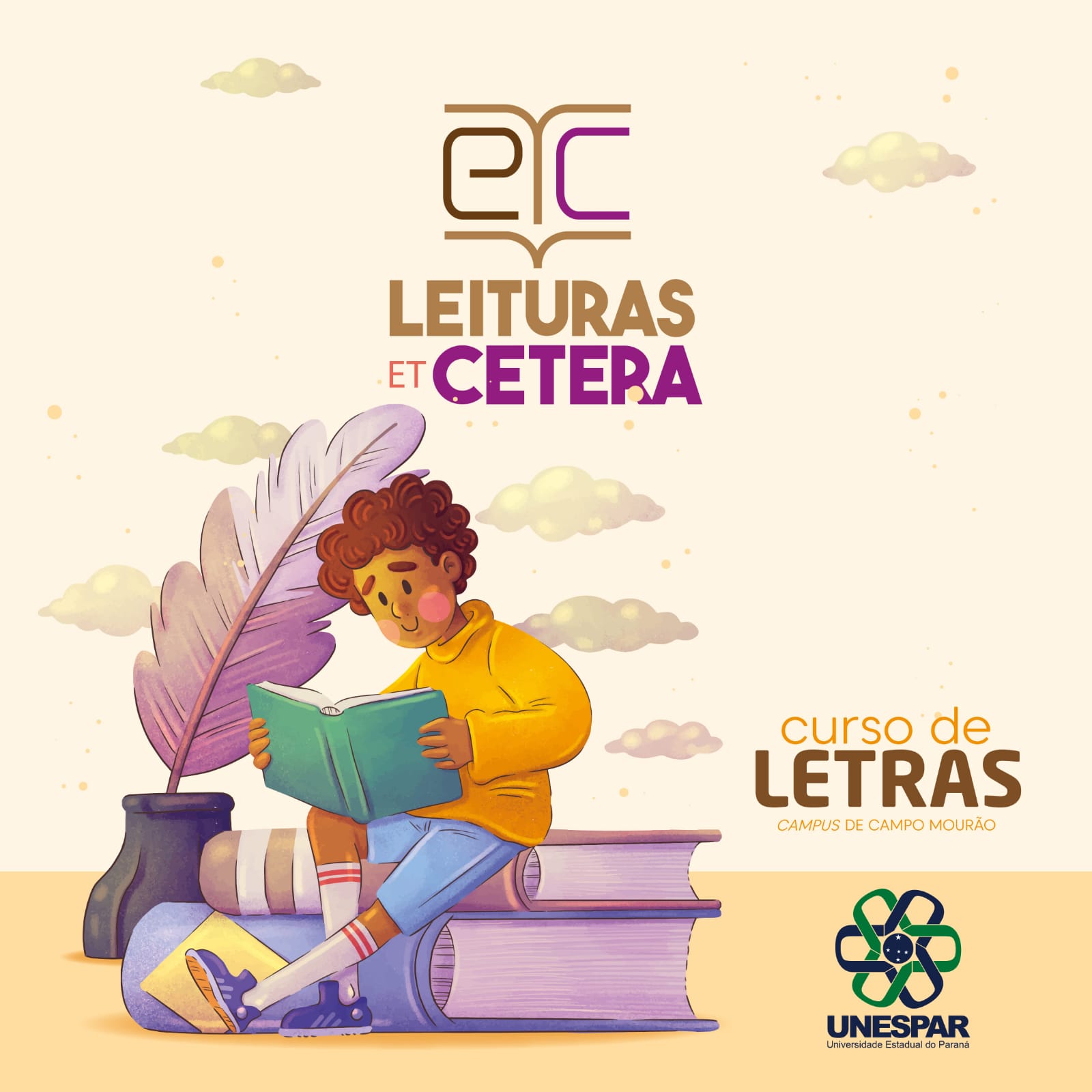 Curso de Letras da Unespar Campus de Campo Mourão lança Projeto Leituras et Cetera