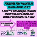 Cursos gratuitos de idiomas do PROLEN estão com inscrições abertas