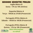 Cursos gratuitos de idiomas do PROLEN estão com inscrições abertas