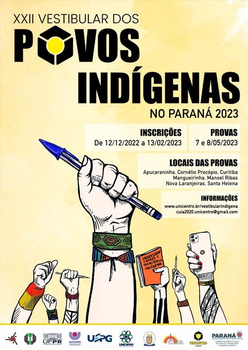 Divulgado o resultado final do XXII Vestibular dos Povos Indígenas no Paraná