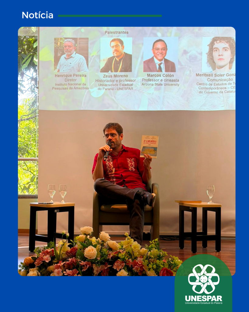 Docente da Unespar participa de produção de documentário durante evento internacional sobre a Amazônia