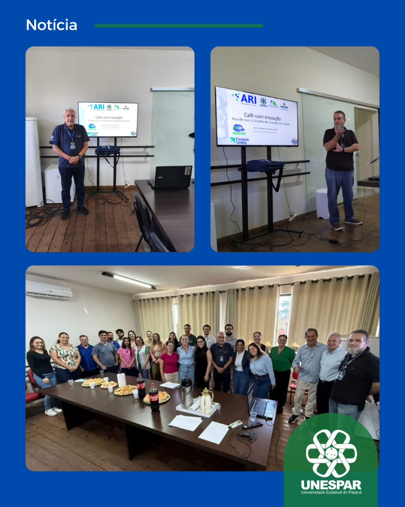 Docentes da Unespar de Campo Mourão apresentam programas do Governo do Paraná em evento de inovação em Juranda