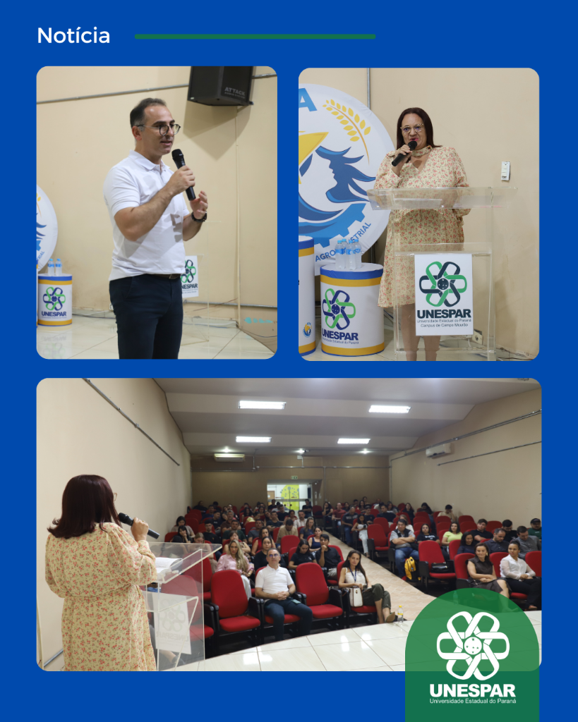 Egressos(as) de Engenharia de Produção Agroindustrial participam de roda de conversa em Aula Magna na Unespar