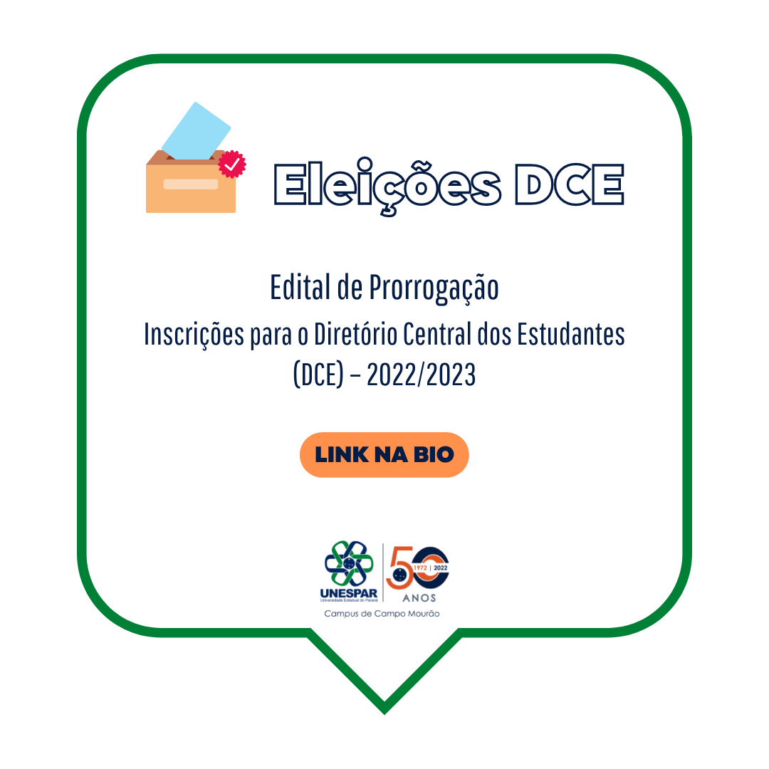 Eleições DCE - Unespar de Campo Mourão