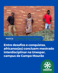 Ofelia Aida Victorino, de Moçambique, Albano Dias Malundo e João Augusto Domingos, ambos de Angola, foram os primeiros estudantes estrangeiros a se formarem no PPGSeD