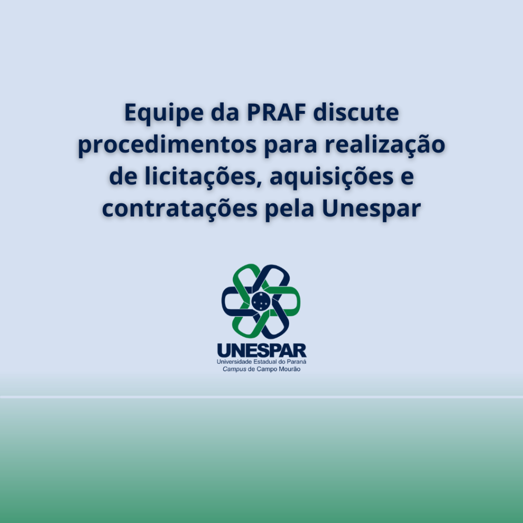 PRAF - Unespar