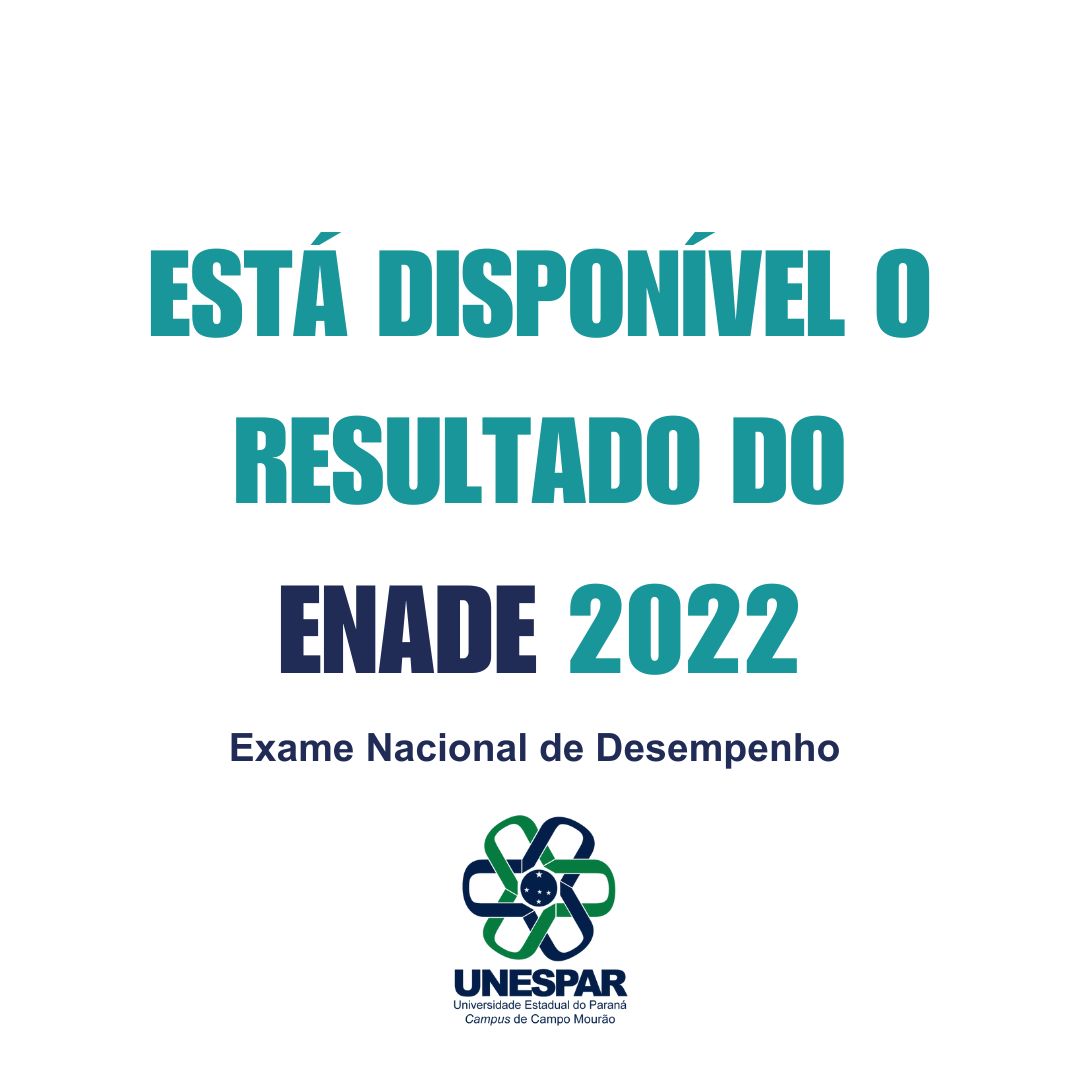 Está disponível o resultado do ENADE 2022