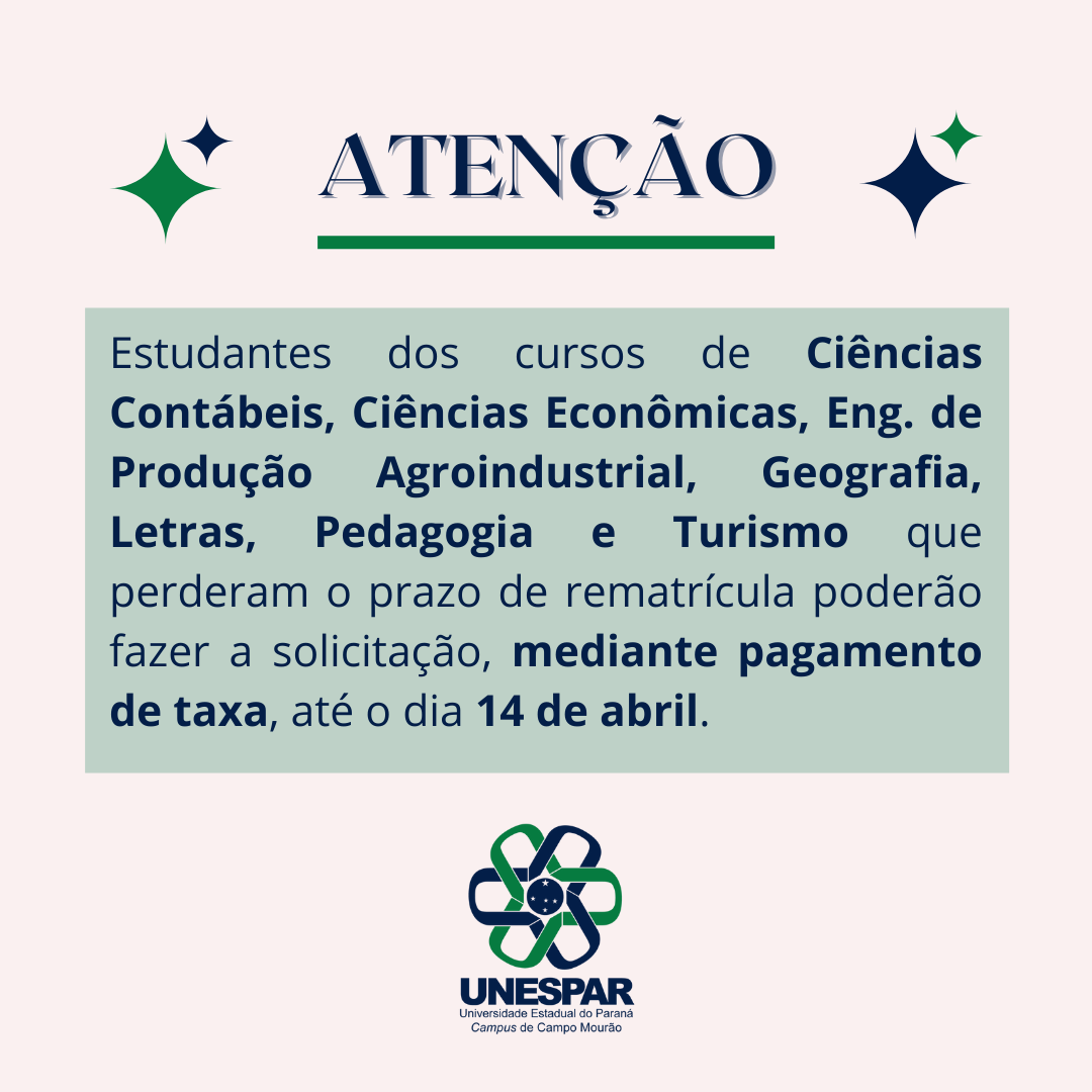 Unespar - Secretaria Acadêmica - Rematrícula mediante pagamento de taxa.png