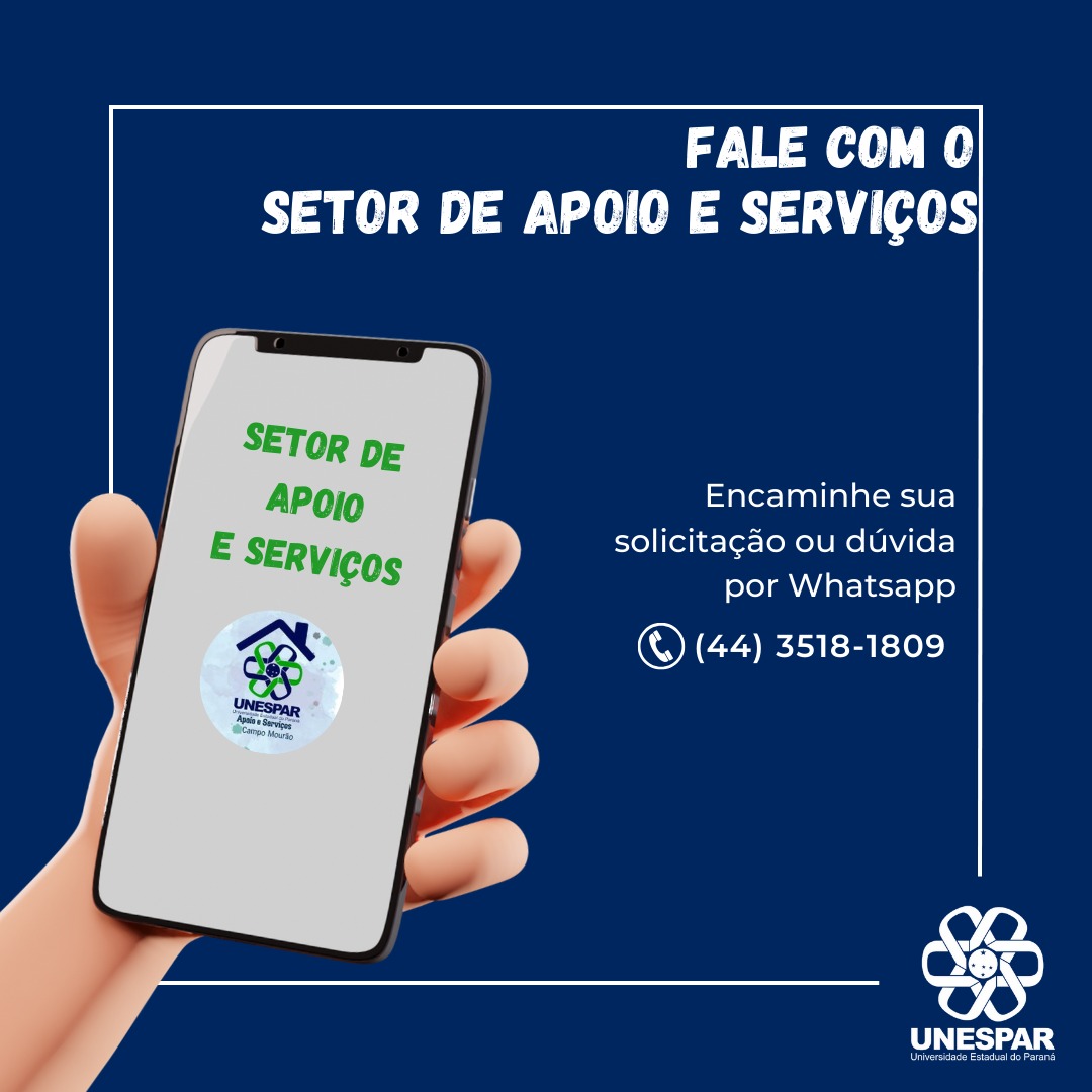 Fale com o Setor de Apoio e Serviços