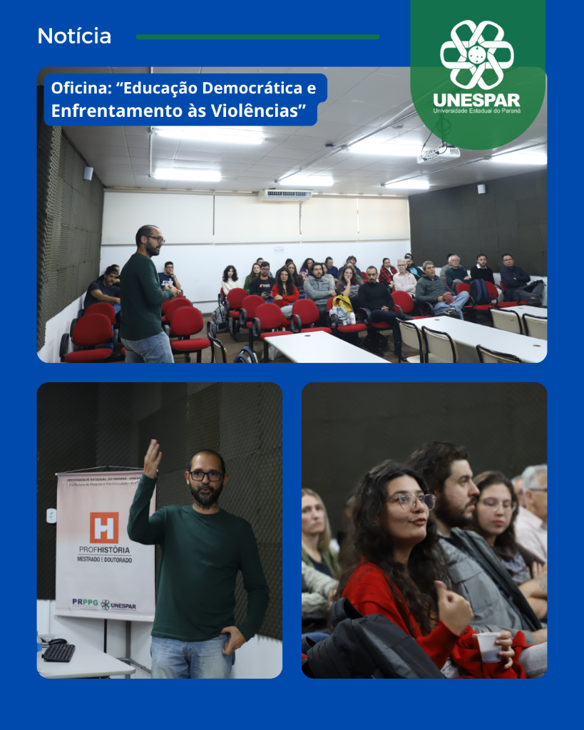 Graduação e pós-graduação em História do Campus de Campo Mourão promovem Aula Inaugural integrada