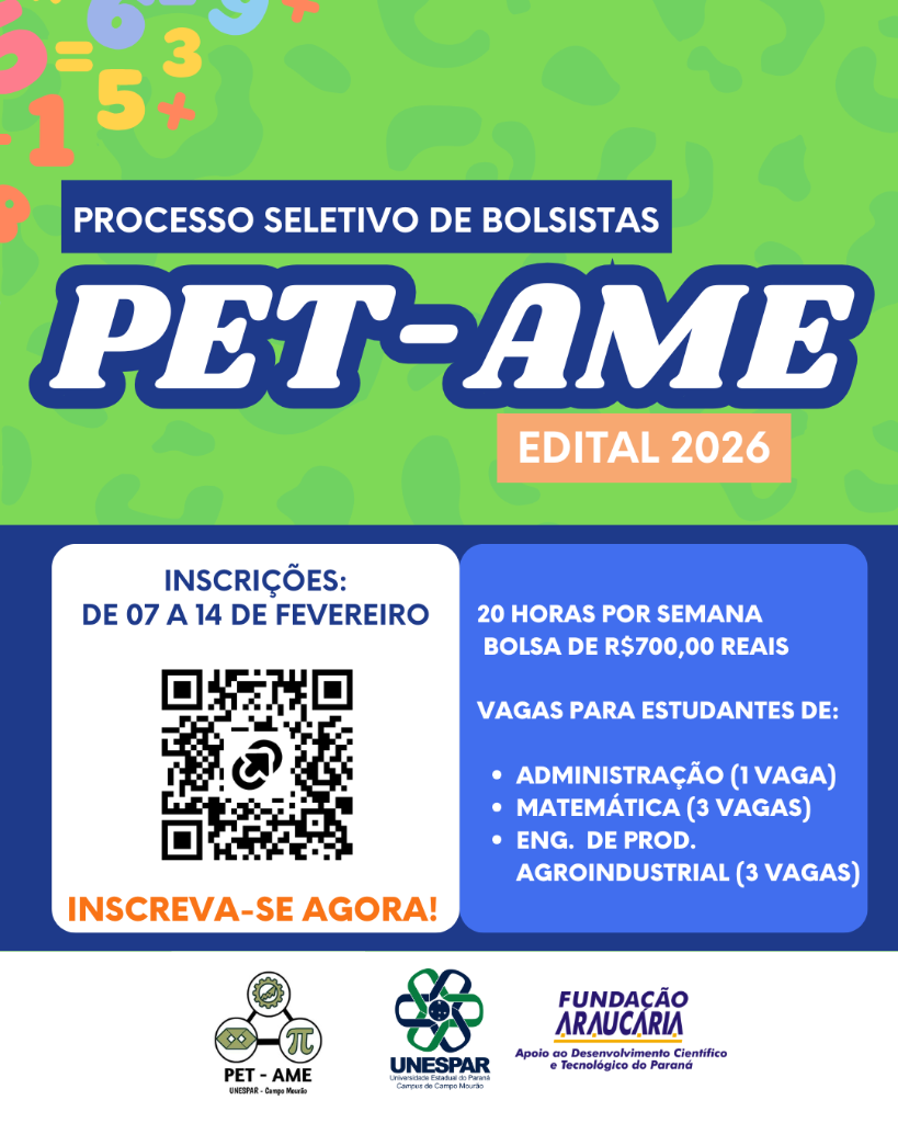 Grupo de Educação Tutorial Interdisciplinar recebe inscrições para seleção de bolsistas no Campus de Campo Mourão.png