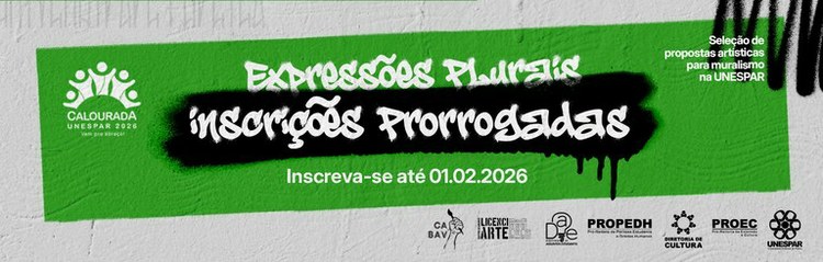 Inscrições prorrogadas para o edital que vai selecionar propostas artísticas de muralismo