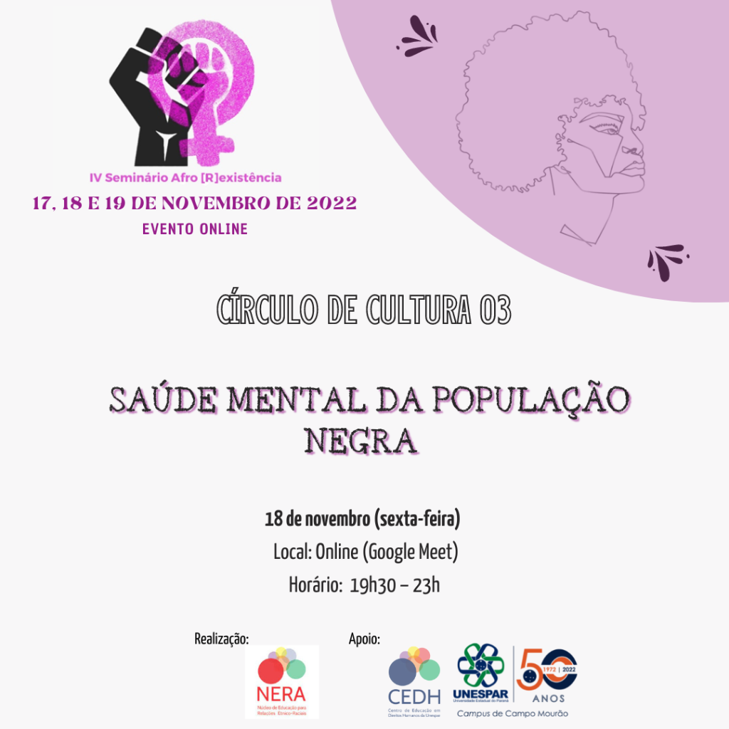 IV Seminário Afro [R]existência - Unespa
