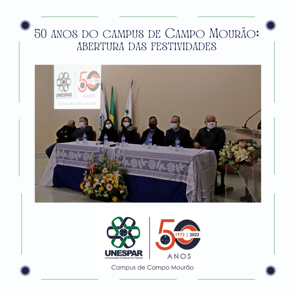 Café + Inauguração - Unespar de Campo Mourão - 50 anos