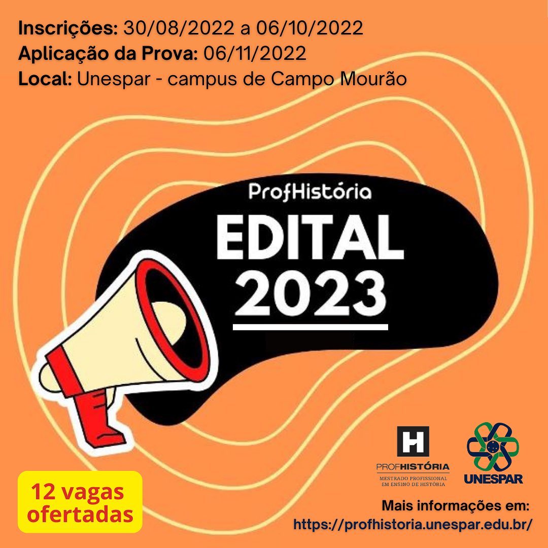 ProfHistória - Universidade Estadual do Paraná (Unespar)