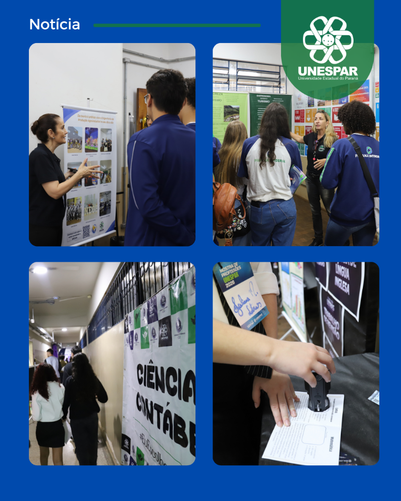 Mostra de Profissões na Unespar atrai grande público de Campo Mourão e região