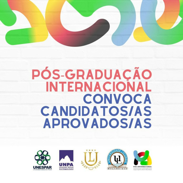 Pós-graduação lato sensu internacional da Unespar divulga lista de aprovados/as para turma 2024-25