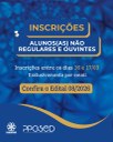 PPGSeD abre edital para alunos(as) não regulares e ouvintes para o primeiro semestre de 2026