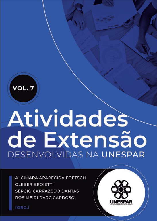 Volume 7 - relativo à União da Vitória - das Atividades de Extensão da Unespar