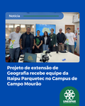 O encontro teve como motivação realizar o acompanhamento do projeto Mapeamento Territorial e Práticas de Reflorestamento no Núcleo Campo Mourão – PR