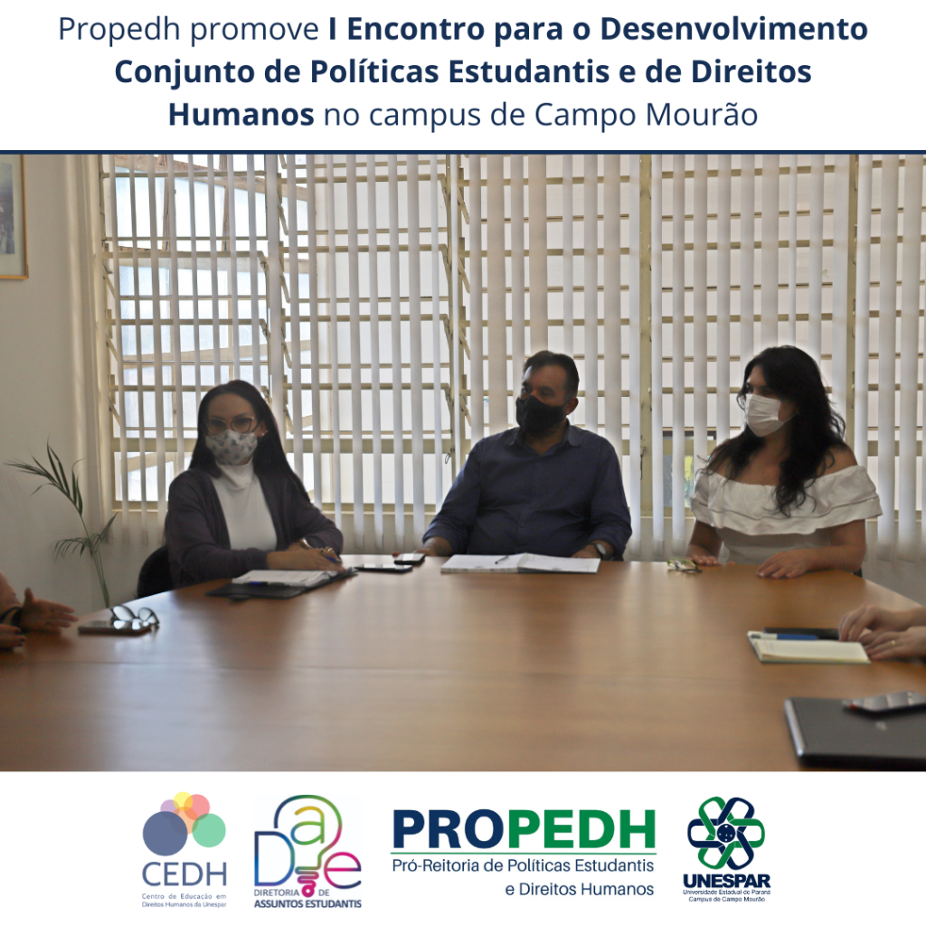 Propedh - DAE - Direção Geral - Direção Centro de Áreas - Representantes Estudantis