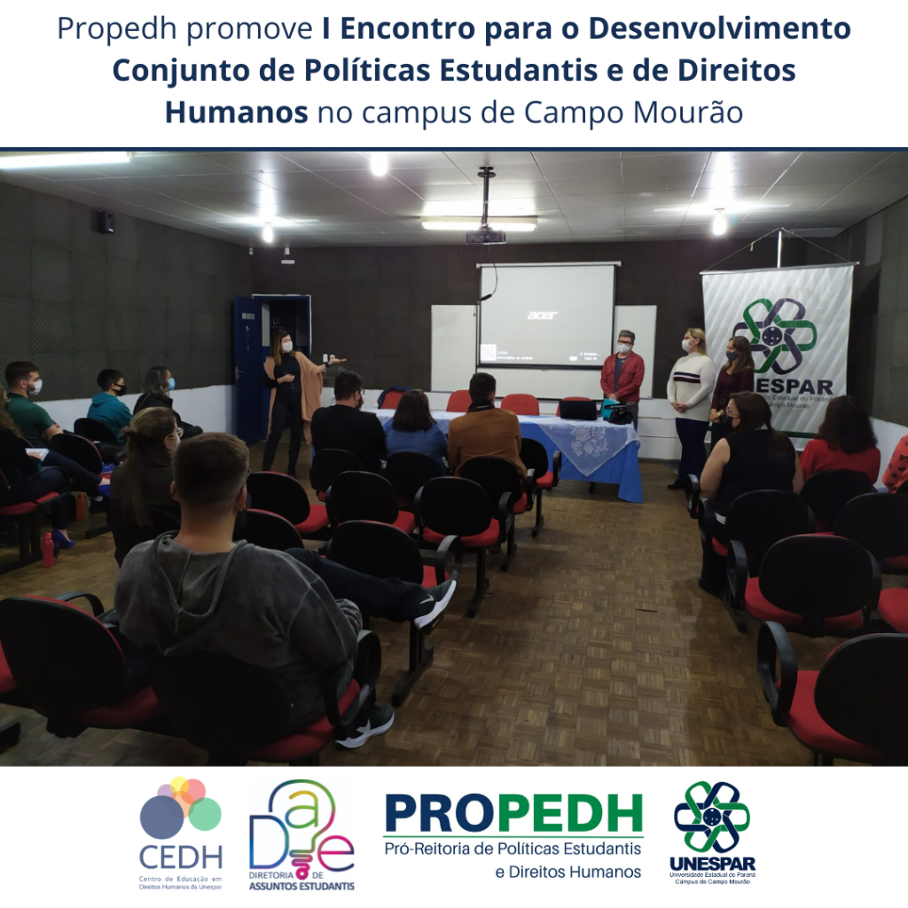 Propedh - DAE - Direção Geral - Direção Centro de Áreas - Representantes Estudantis