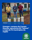 Unespar, campus de Campo Mourão, apresenta Kit “Sanear” a mais de 10 municípios da região