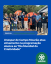 Unespar de Campo Mourão atua ativamente na programação alusiva ao “Dia Mundial da Criatividade”
