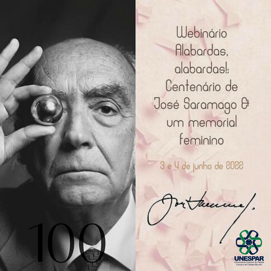 Centenário José Saramago - Unespar de Campo Mourão 