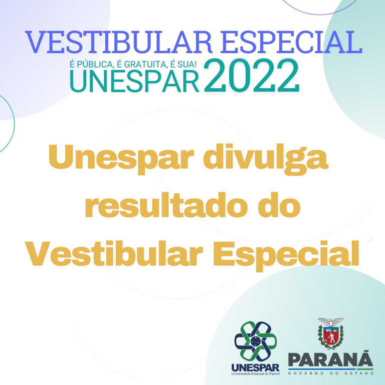 Vestibular Especial 2022