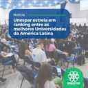 Unespar estreia em ranking internacional entre as melhores universidades da América Latina