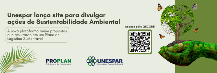 Unespar lança site para divulgar ações de sustentabilidade